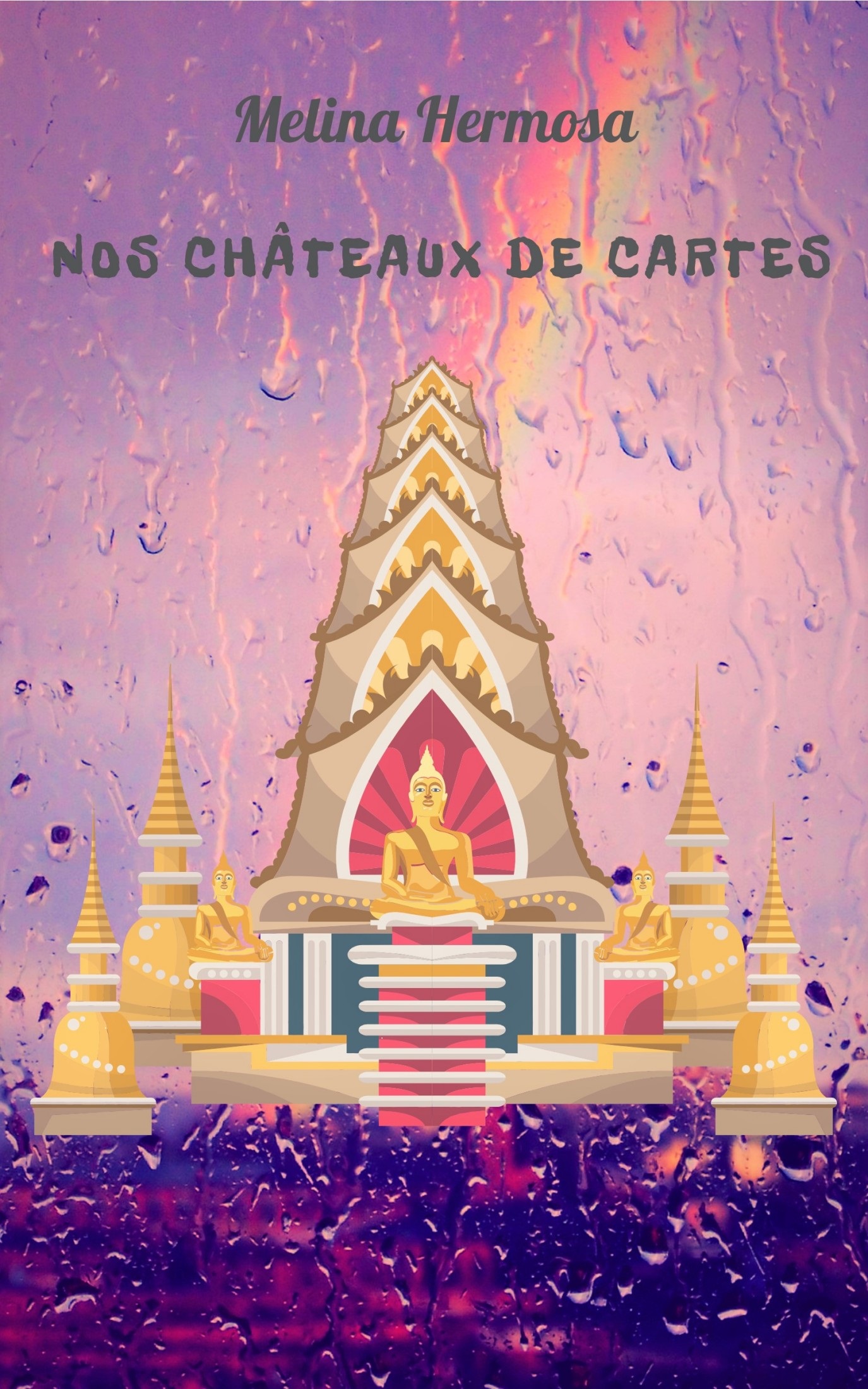 1ère de couverture de Nos châteaux de cartes
